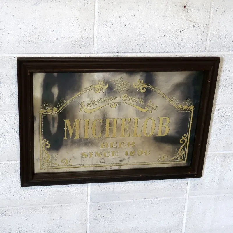 MICHELOB ビンテージ パブミラー