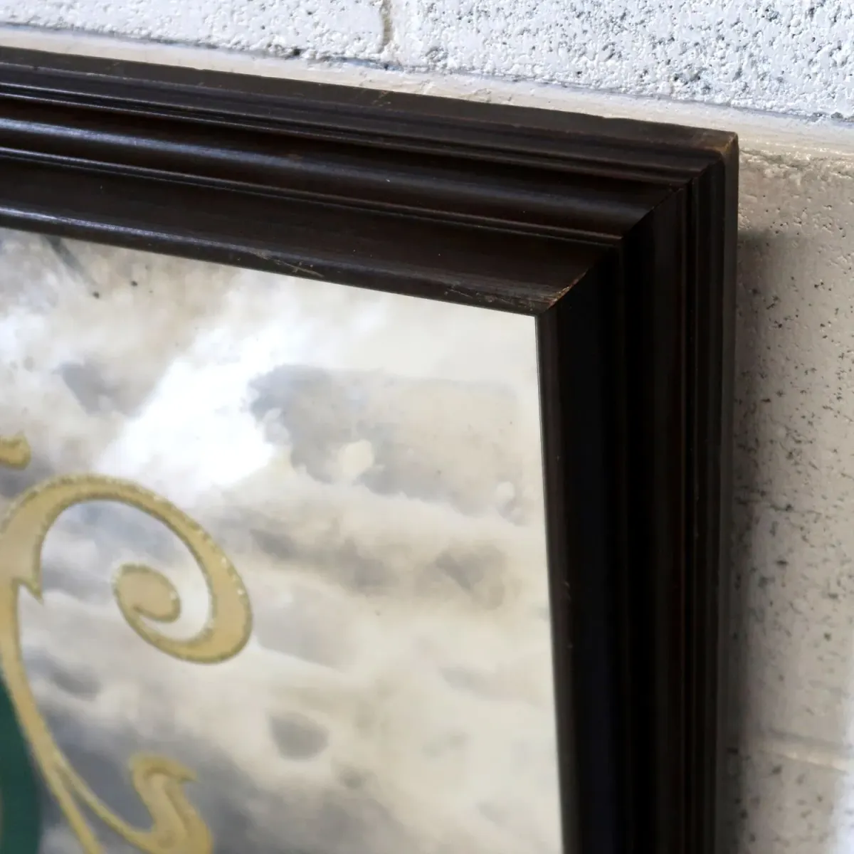 BALLANTINE ALE ビンテージ 大型パブミラー