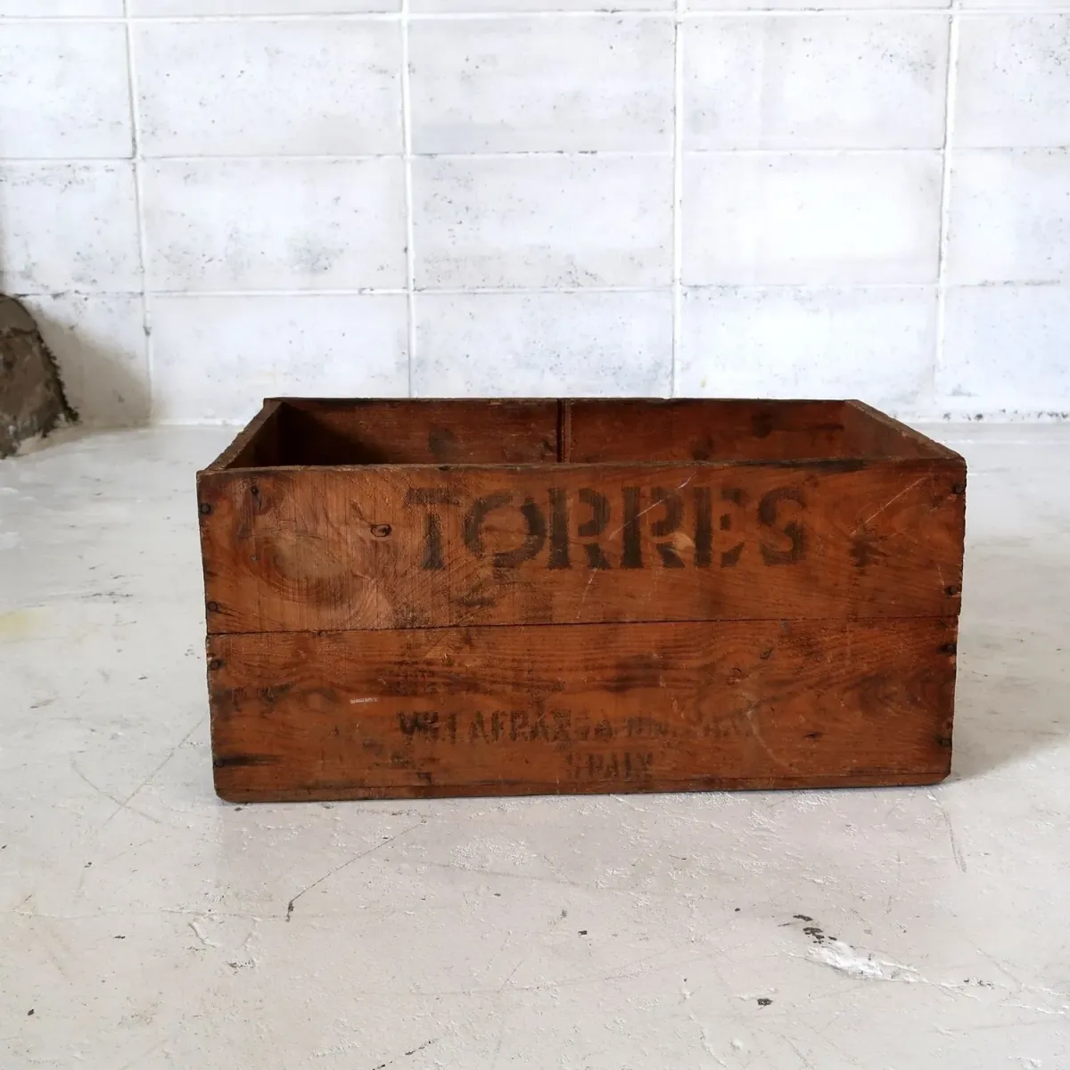 TORRES ビンテージ ウッドボックス