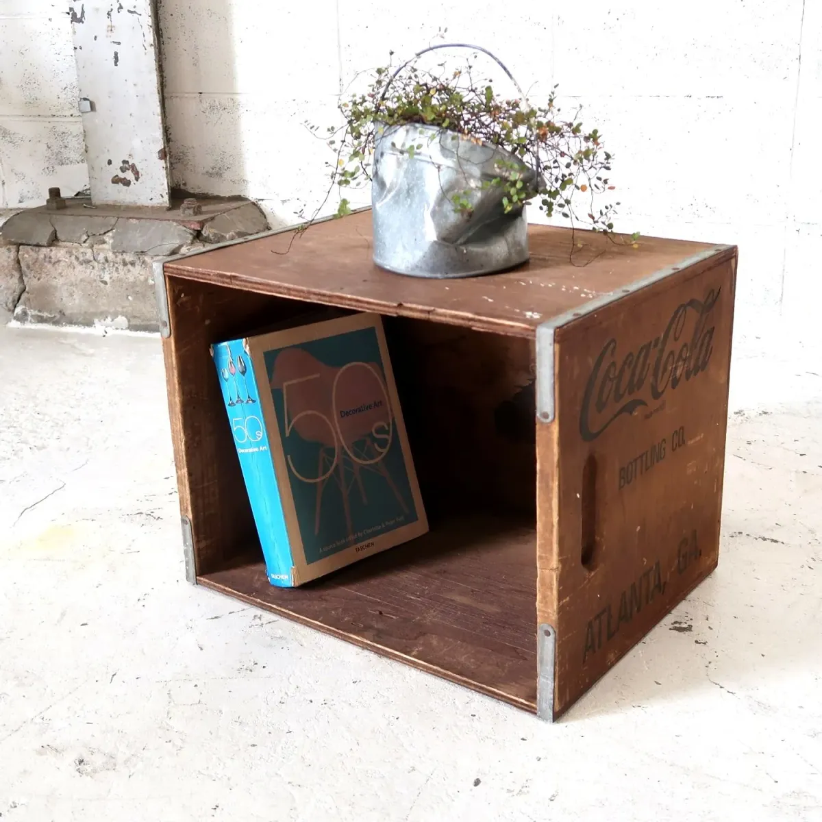 コカコーラ ビンテージ ウッドボックス