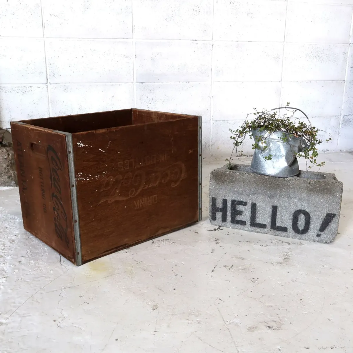 コカコーラ ビンテージ ウッドボックス