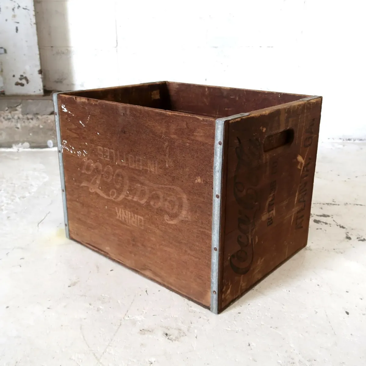 コカコーラ ビンテージ ウッドボックス