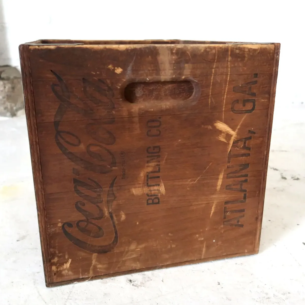 コカコーラ ビンテージ ウッドボックス