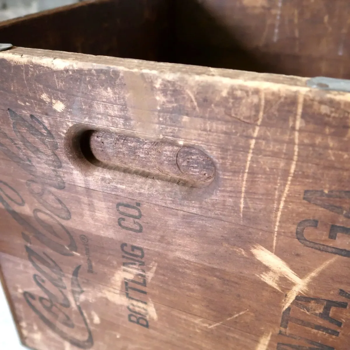 コカコーラ ビンテージ ウッドボックス