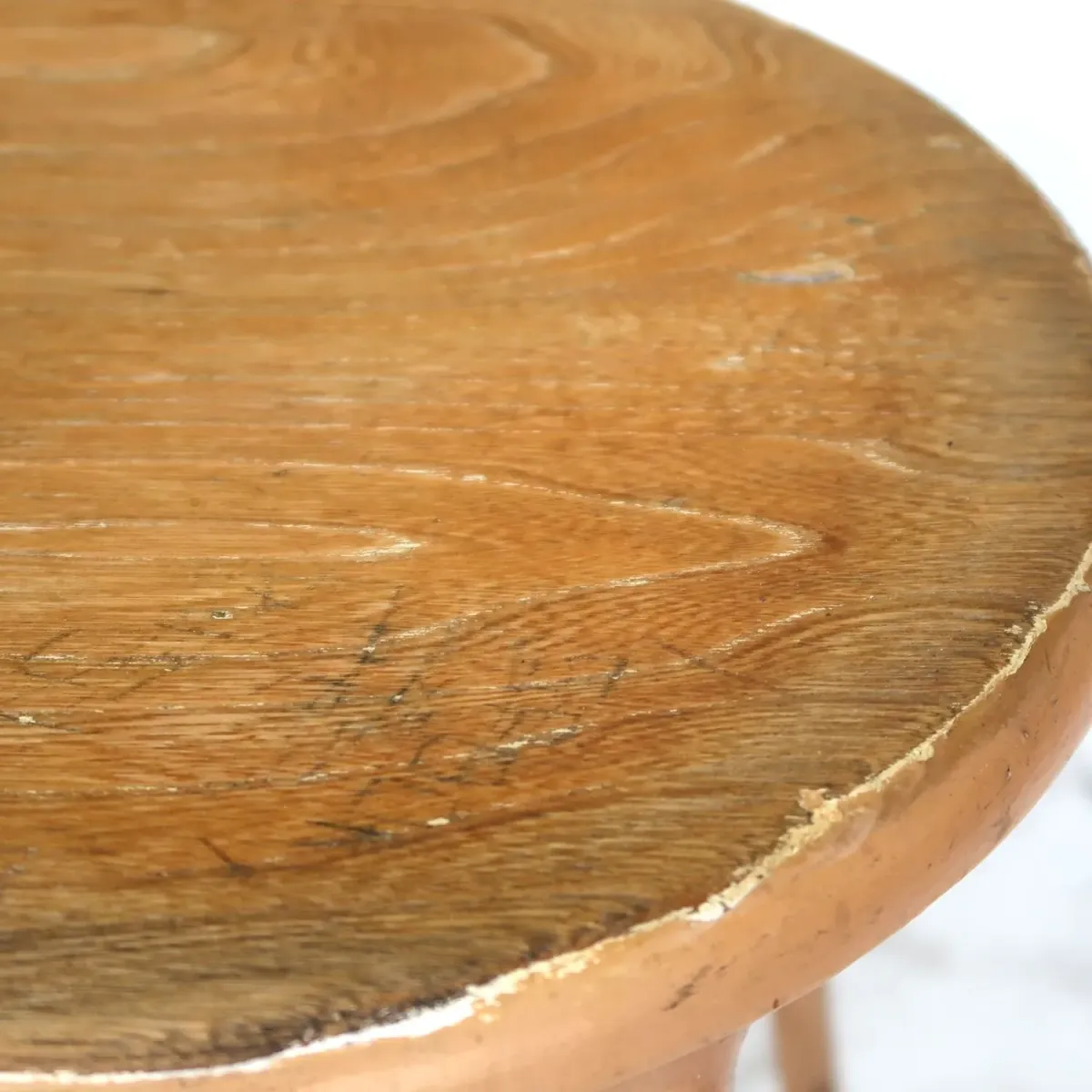 ビンテージ ウッド×アイアン スツール