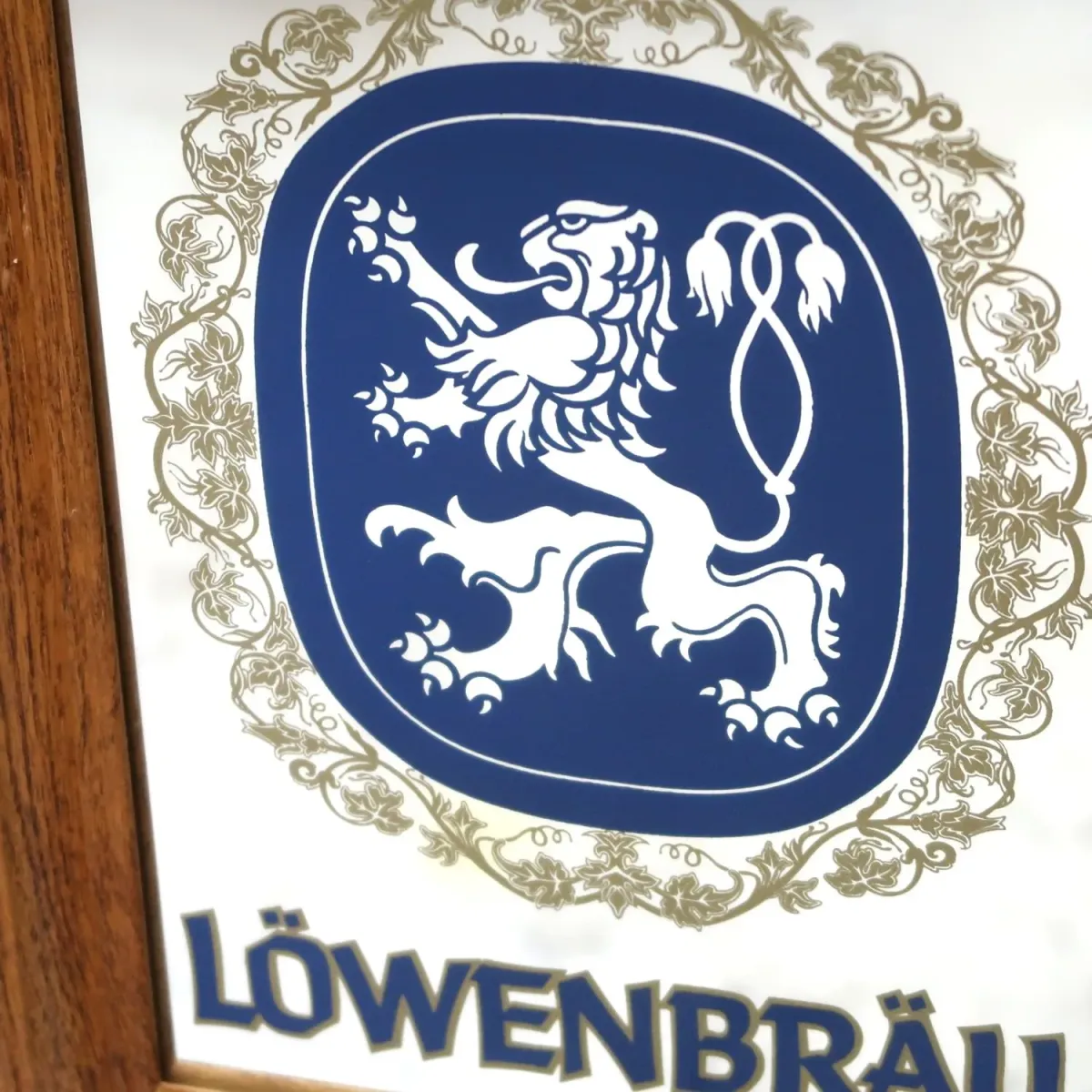 LOWENBRAU ビンテージ パブミラー