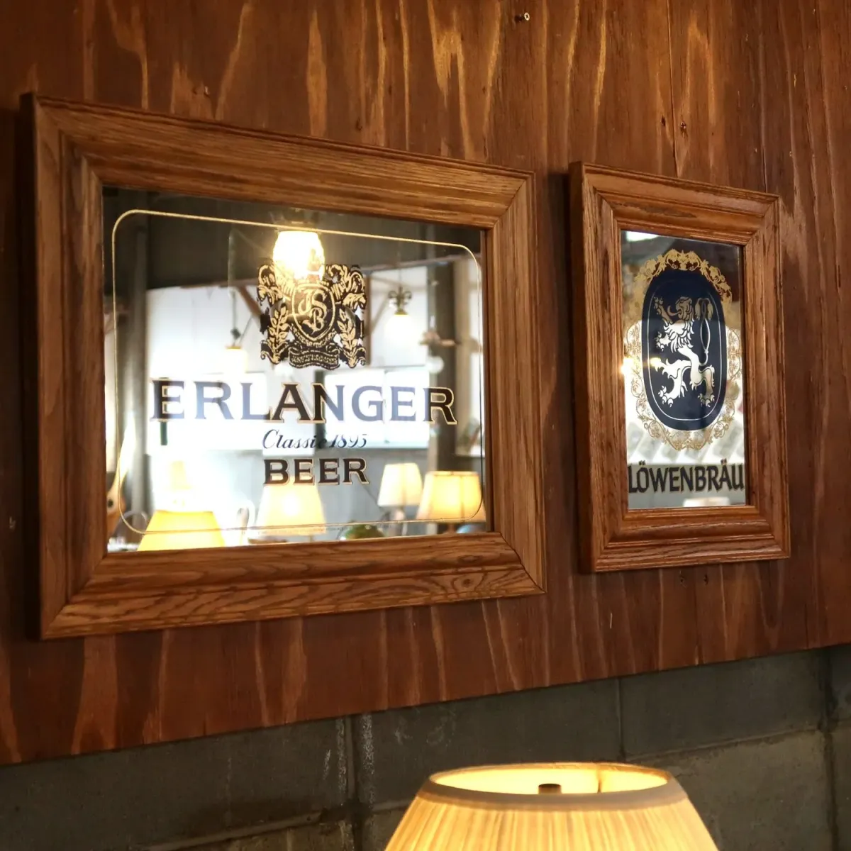 LOWENBRAU ビンテージ パブミラー
