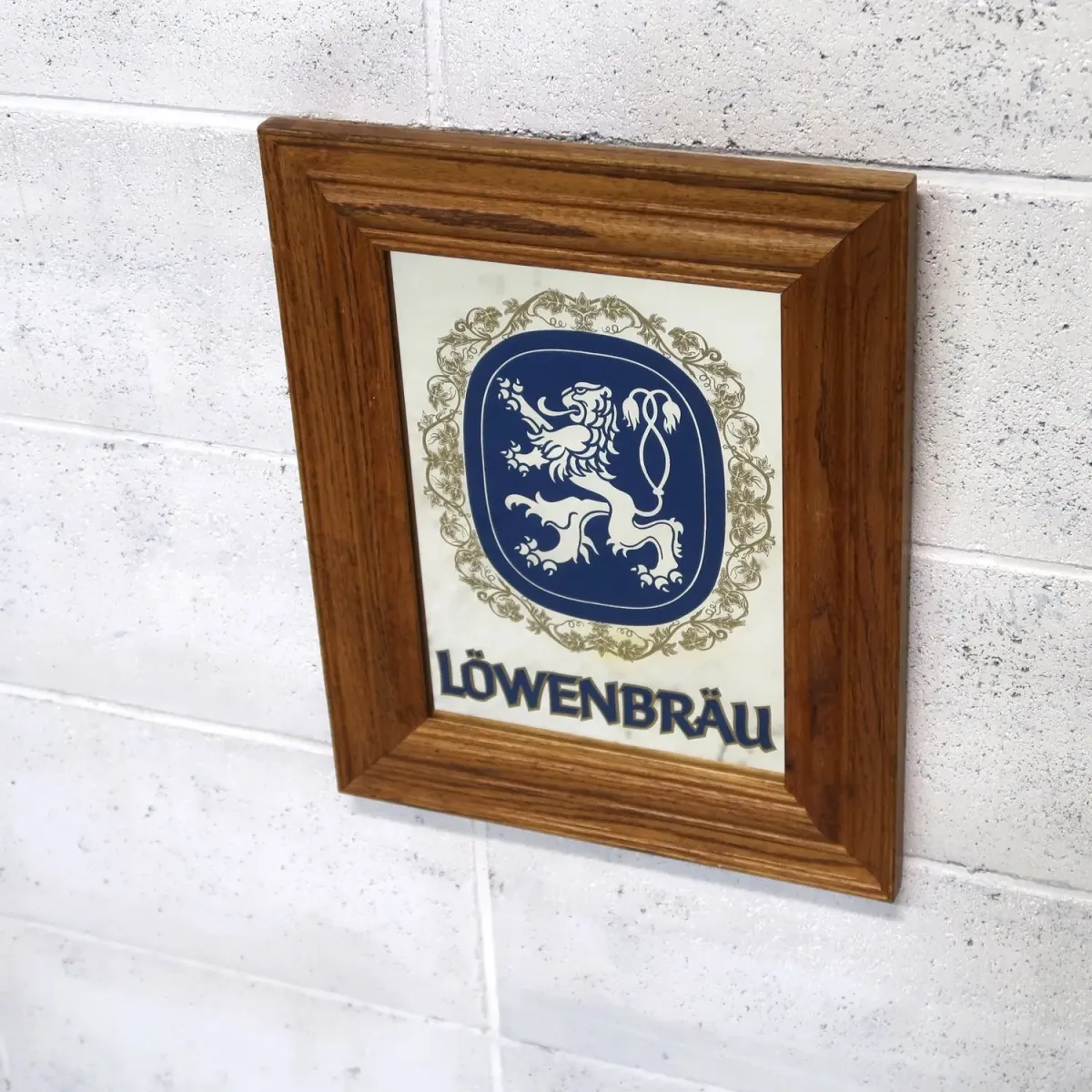 LOWENBRAU ビンテージ パブミラー