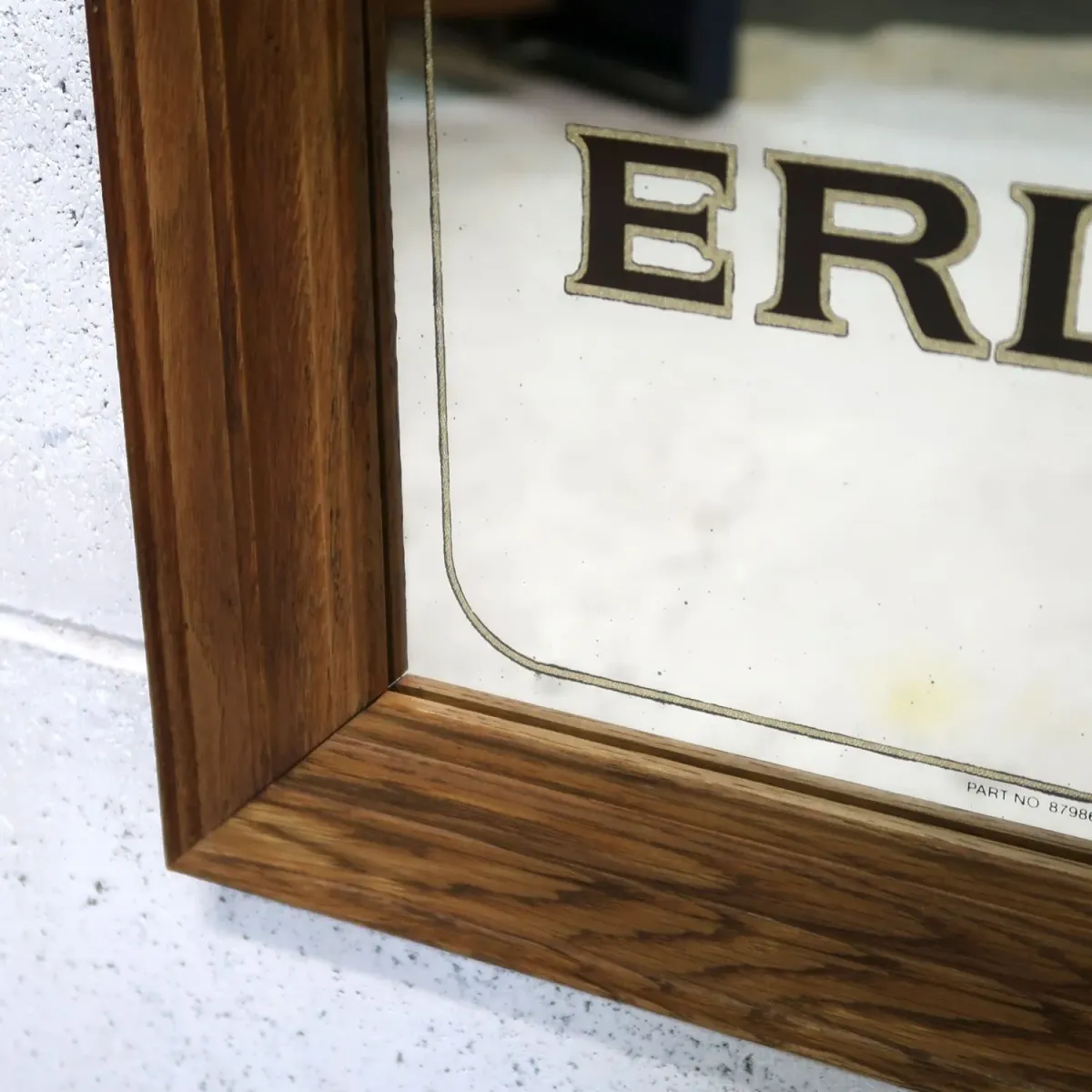 ERLANGER BEER ビンテージ パブミラー