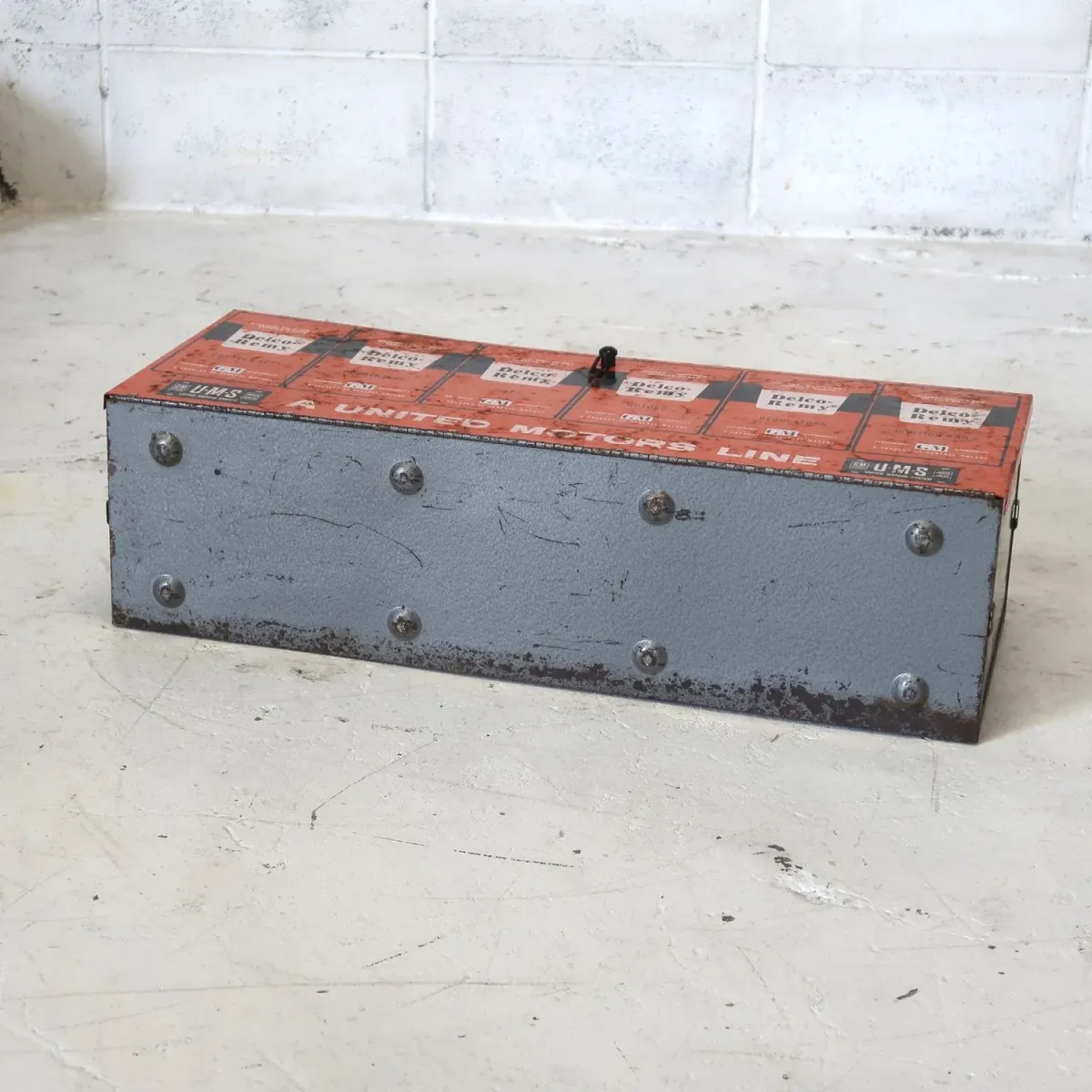 50's～ Delco-Remy ビンテージ パーツキャビネット