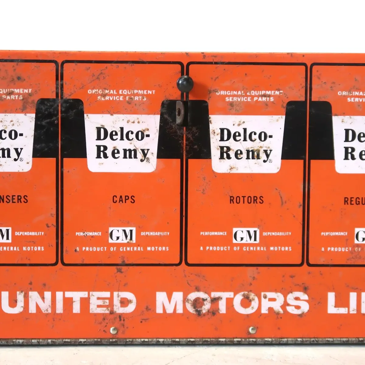 50's～ Delco-Remy ビンテージ パーツキャビネット