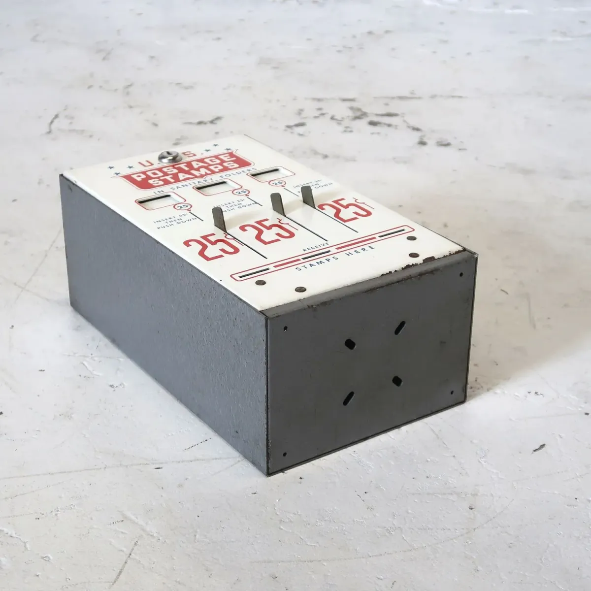 ビンテージ スタンプマシン 切手販売機