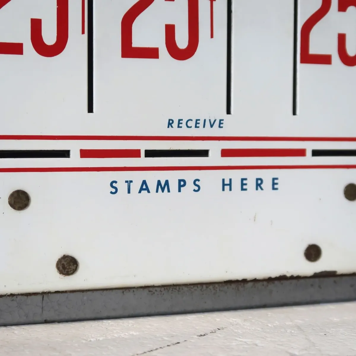 ビンテージ スタンプマシン 切手販売機