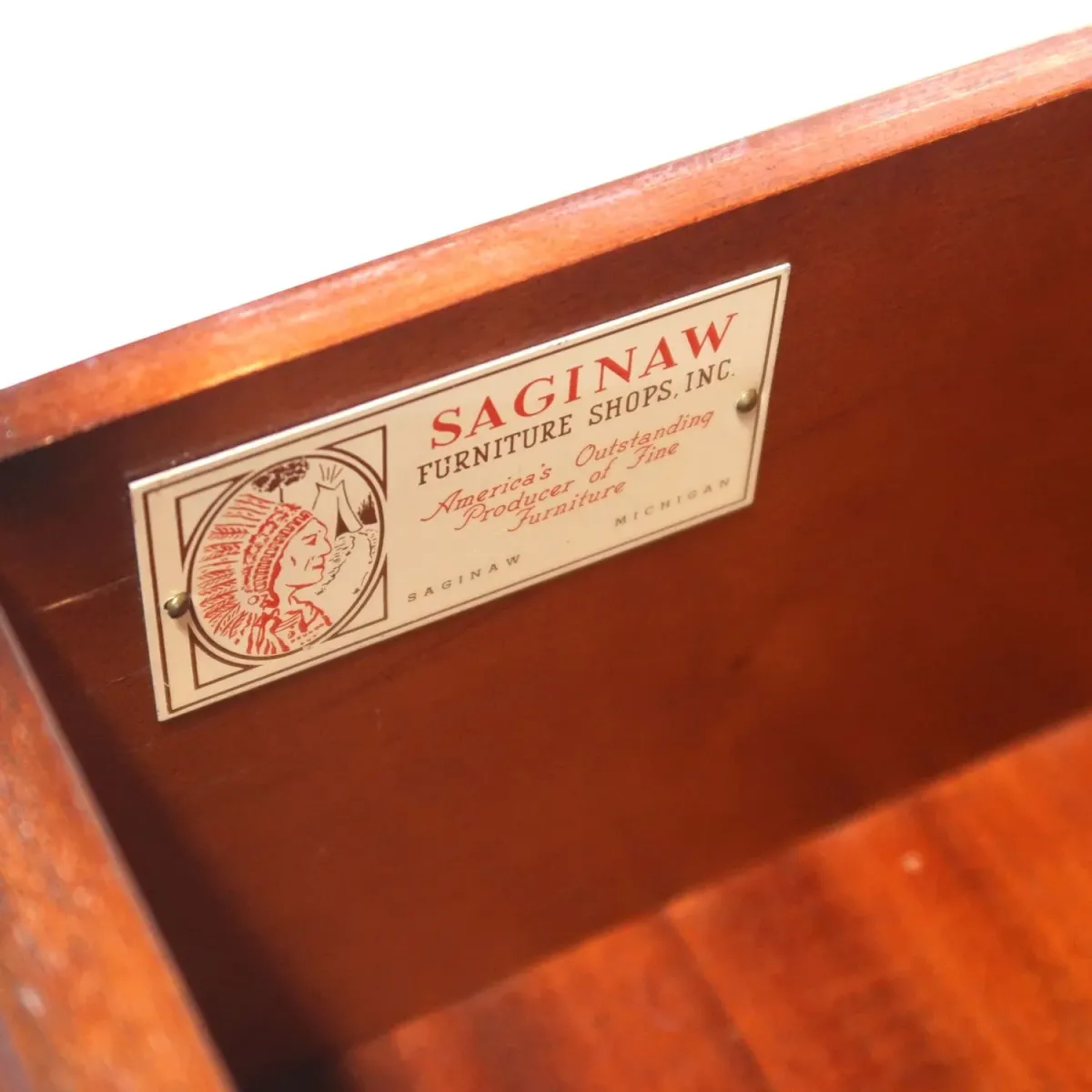 SAGINAW アンティーク エクステンション ウッドデスク