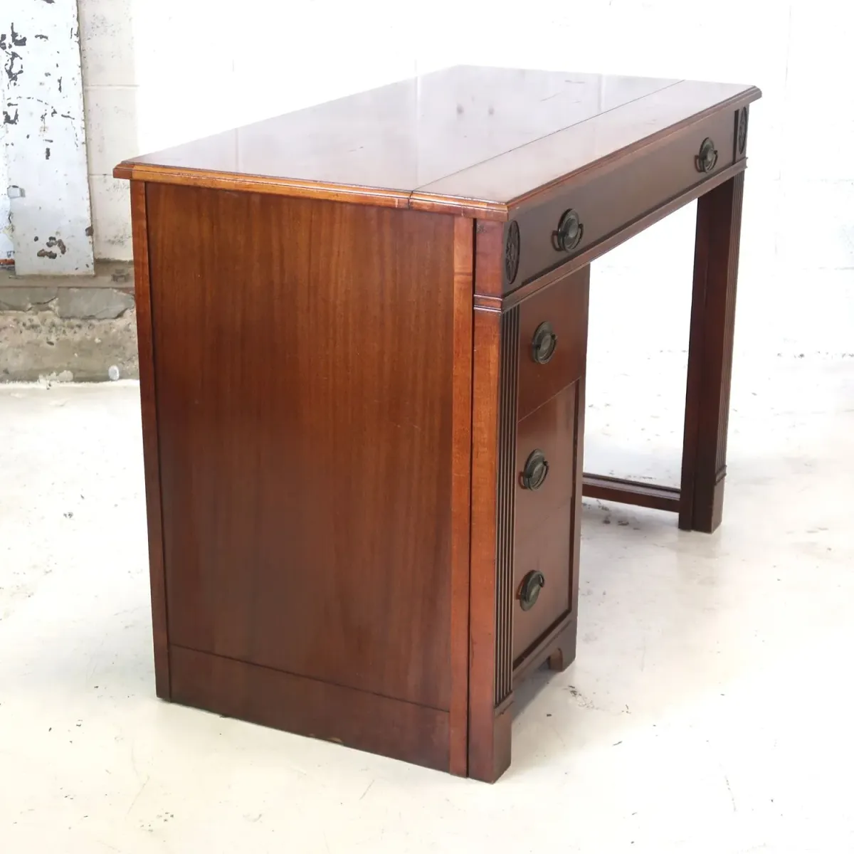 SAGINAW アンティーク エクステンション ウッドデスク