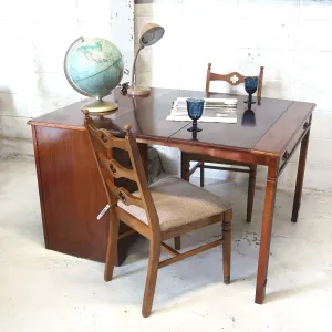 SAGINAW アンティーク エクステンション ウッドデスク