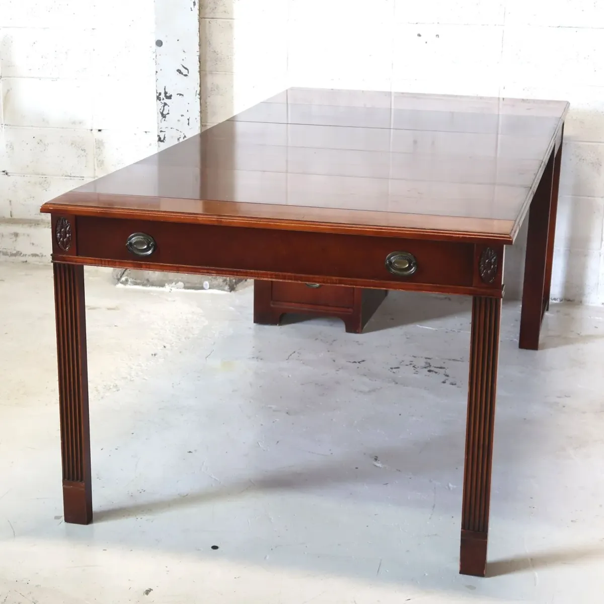 SAGINAW アンティーク エクステンション ウッドデスク