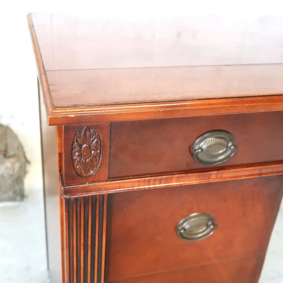 SAGINAW アンティーク エクステンション ウッドデスク