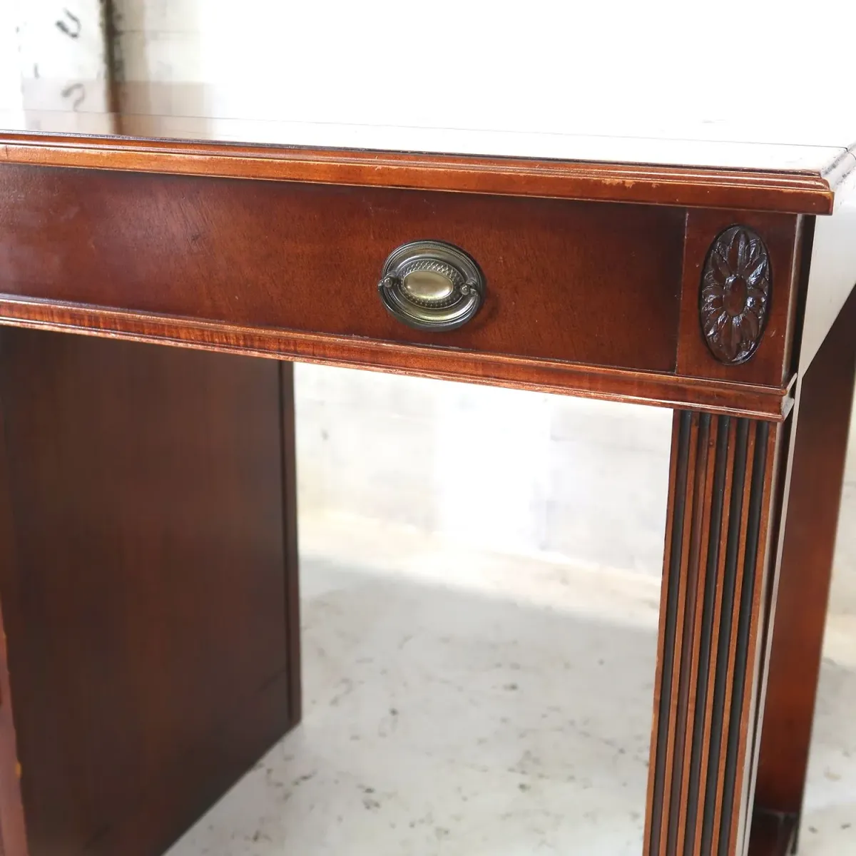 SAGINAW アンティーク エクステンション ウッドデスク