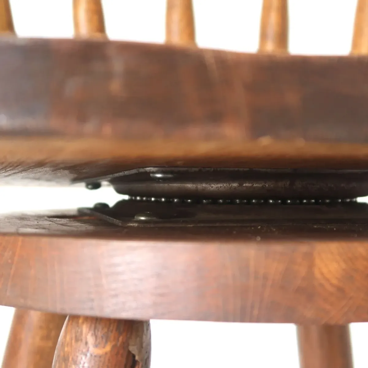 アンティーク ウッド カウンターチェア