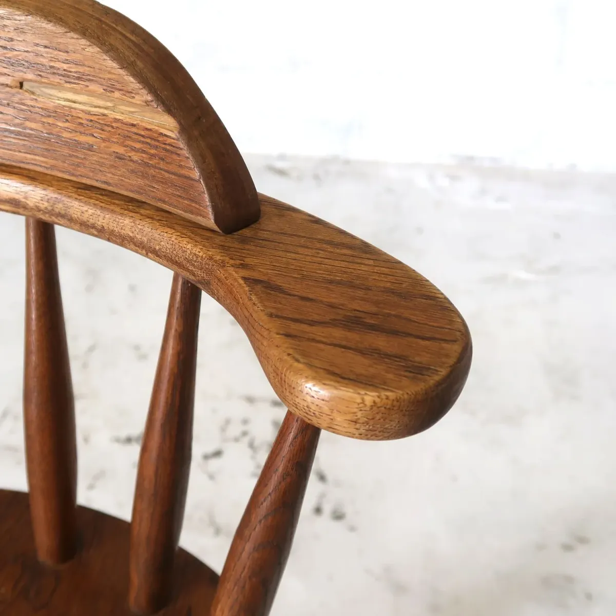 アンティーク ウッド カウンターチェア