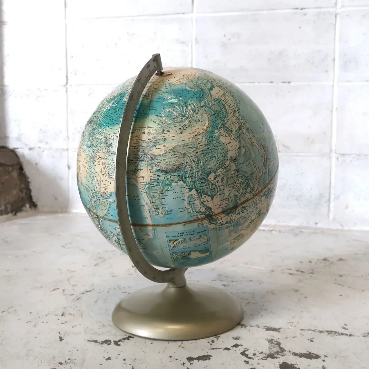 RAND McNALLY社 ビンテージ 地球儀