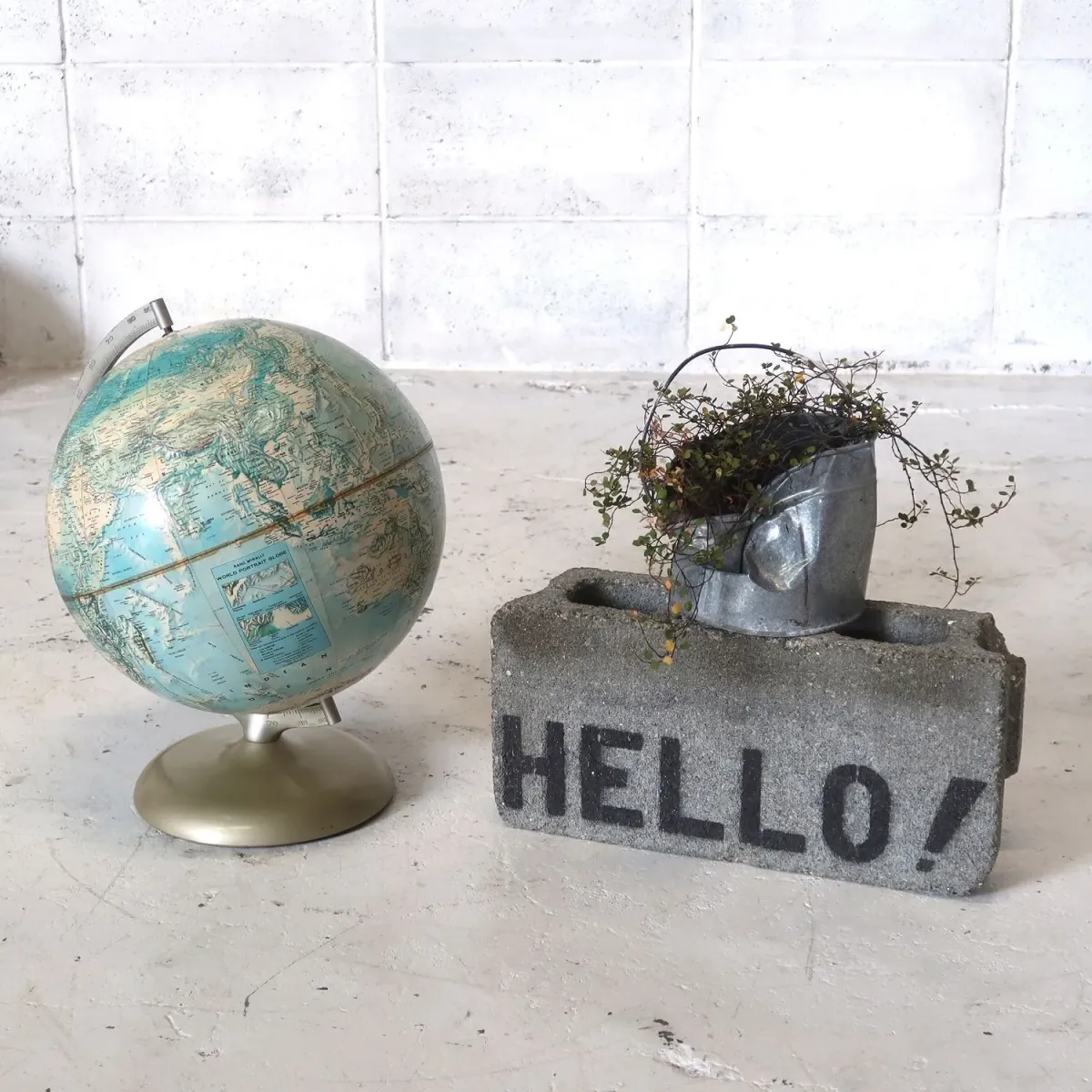 RAND McNALLY社 ビンテージ 地球儀