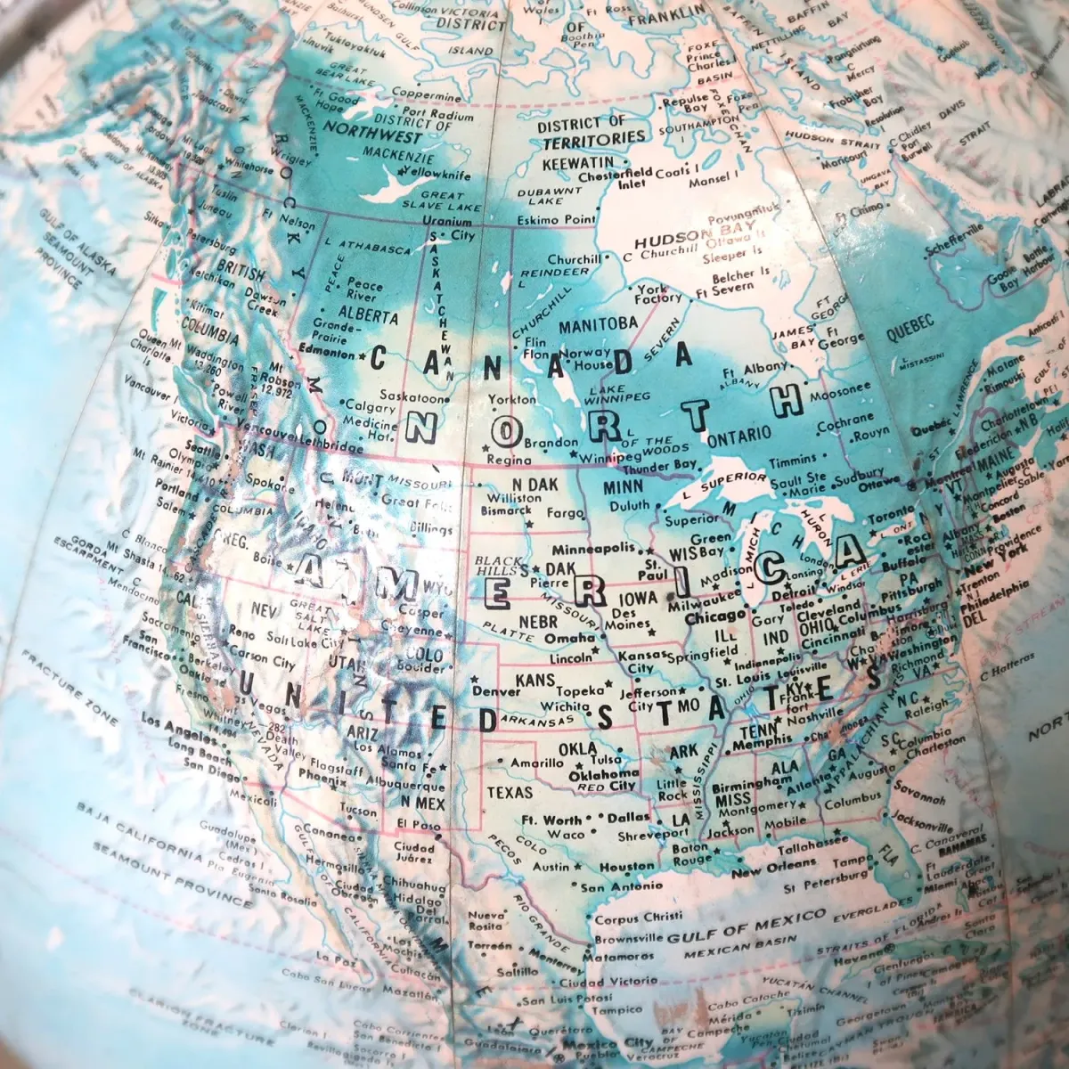 RAND McNALLY社 ビンテージ 地球儀