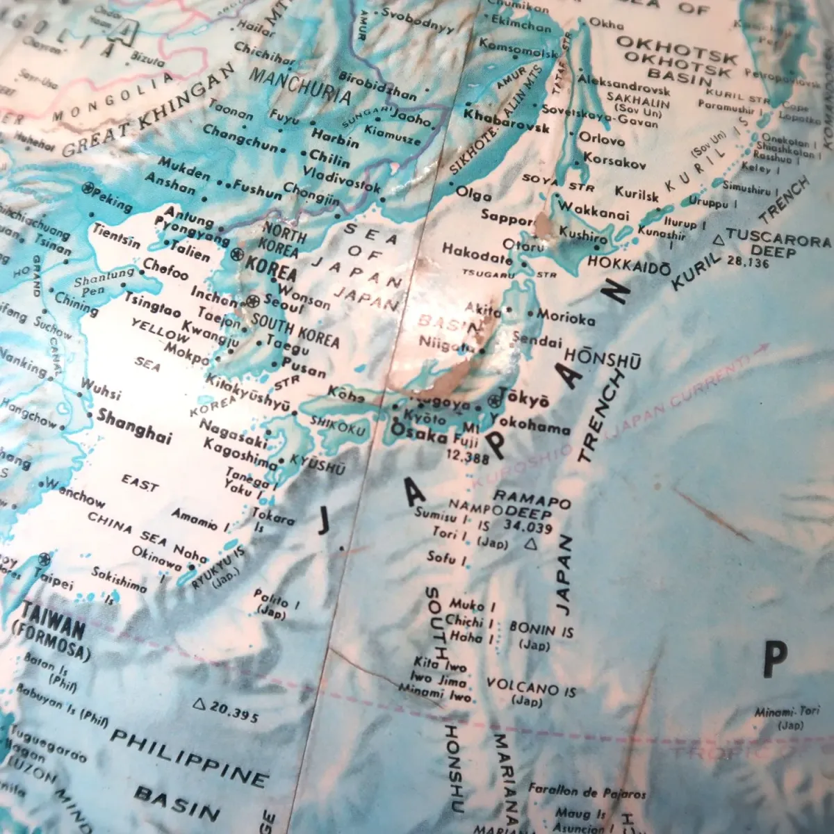 RAND McNALLY社 ビンテージ 地球儀