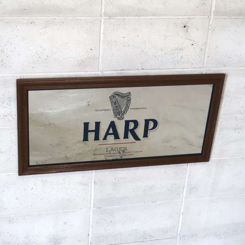 HARP ビンテージ パブミラー