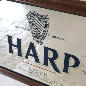 HARP ビンテージ パブミラー