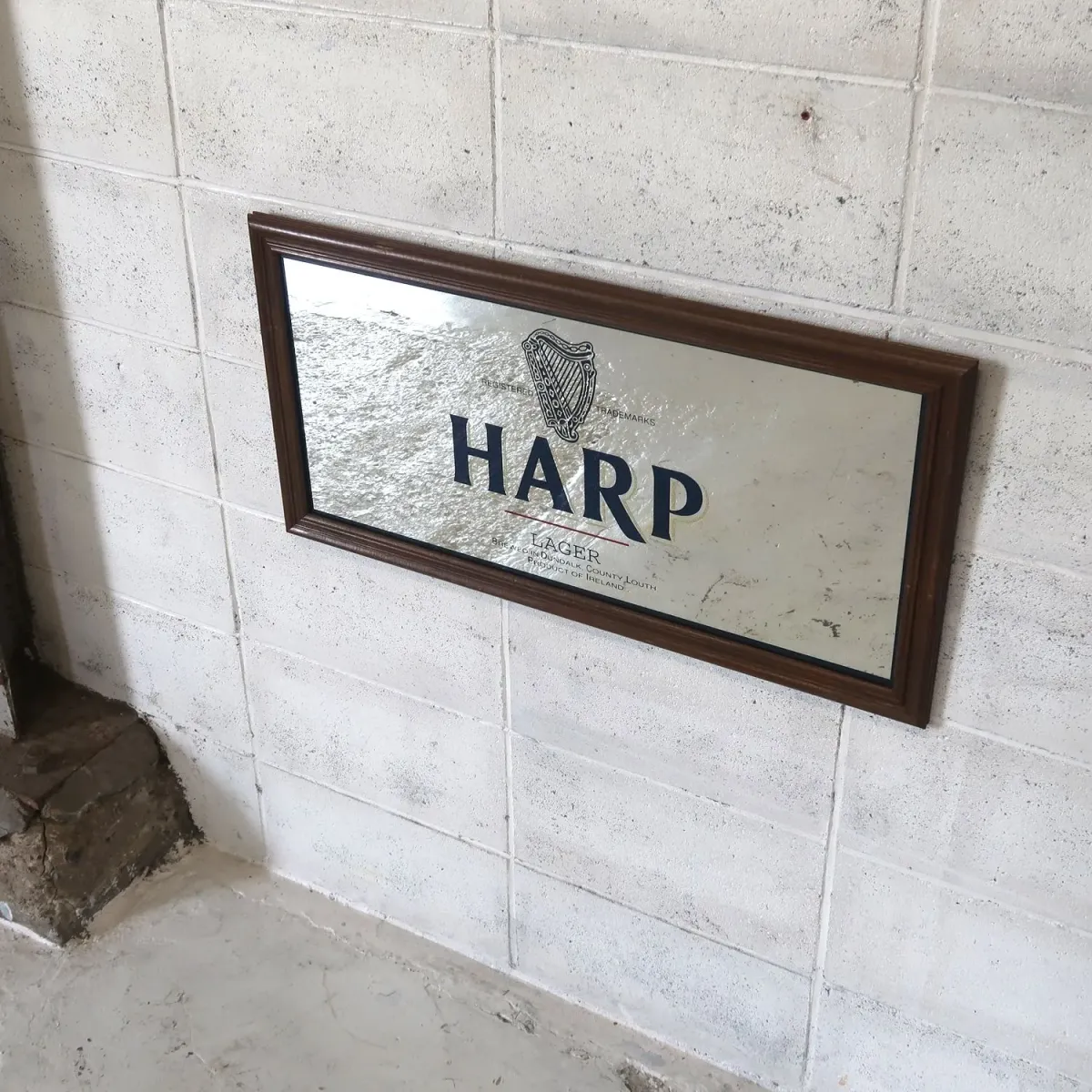 HARP ビンテージ パブミラー