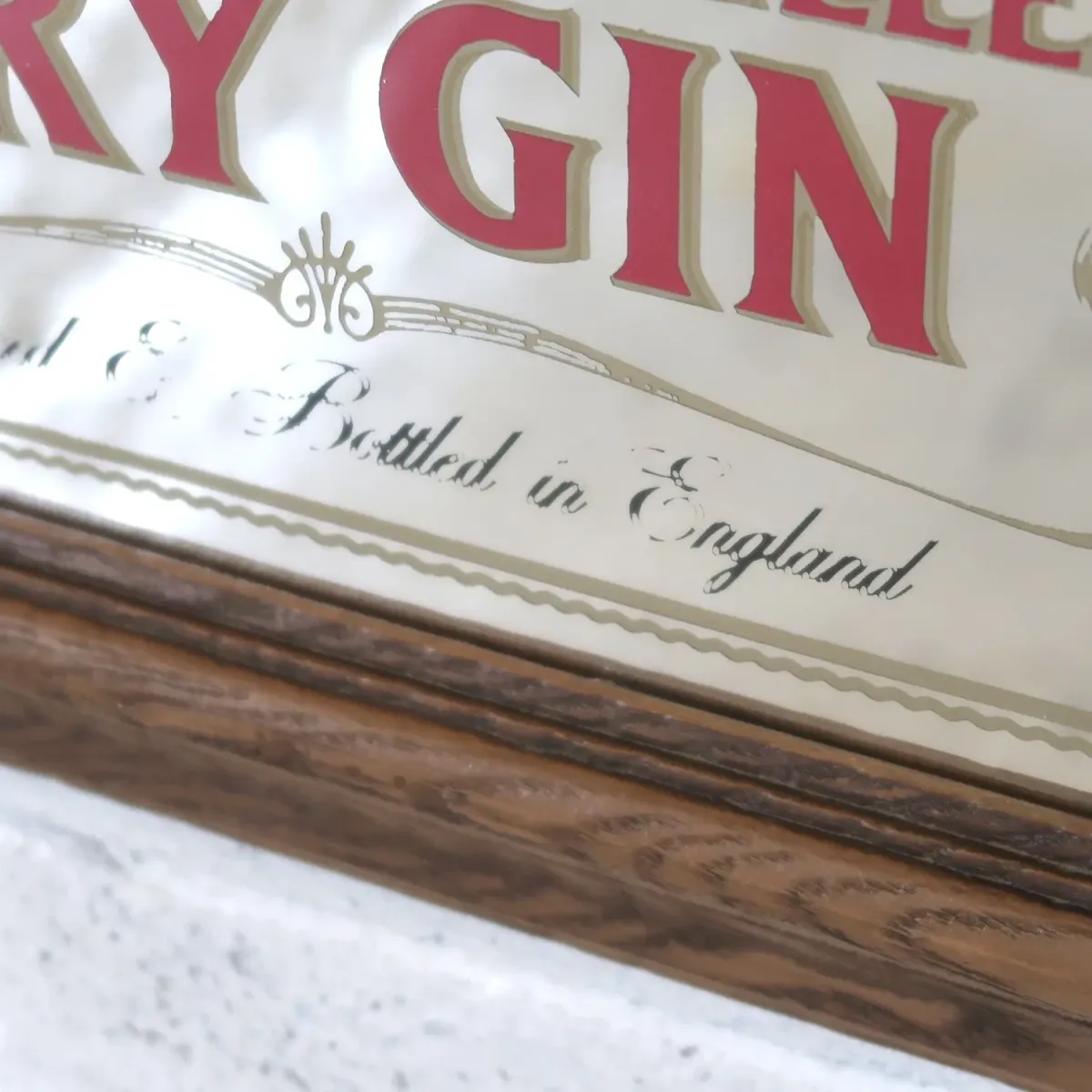 BEEFEATER ビンテージ パブミラー