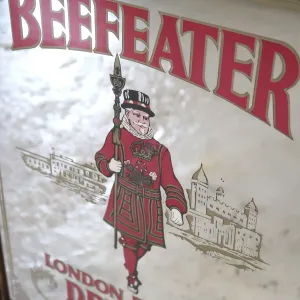 BEEFEATER ビンテージ パブミラー