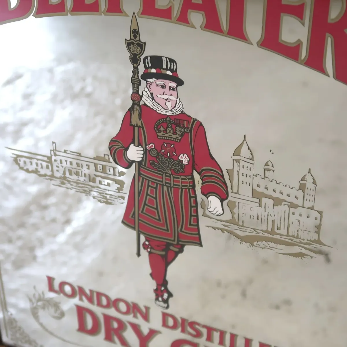 BEEFEATER ビンテージ パブミラー