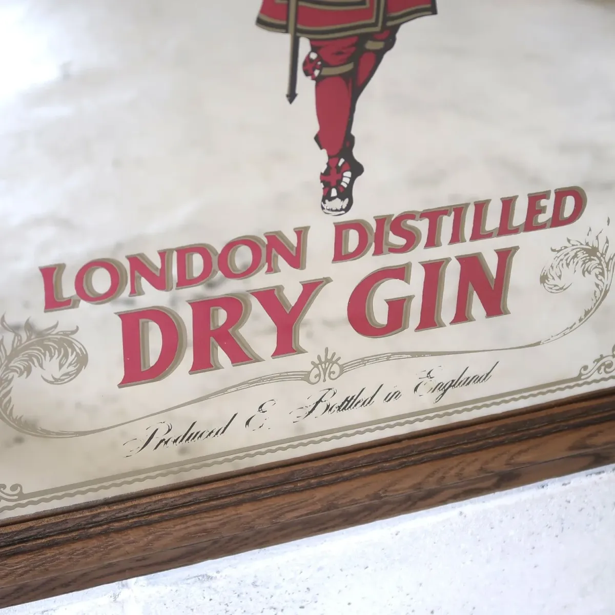 BEEFEATER ビンテージ パブミラー