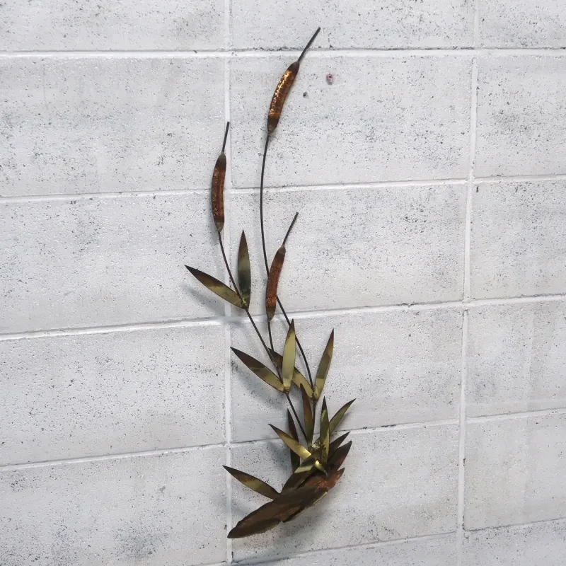 ビンテージ メタル×コッパー ウォールデコ