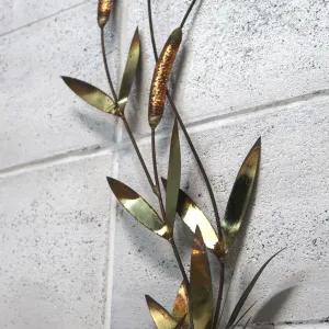 ビンテージ メタル×コッパー ウォールデコ