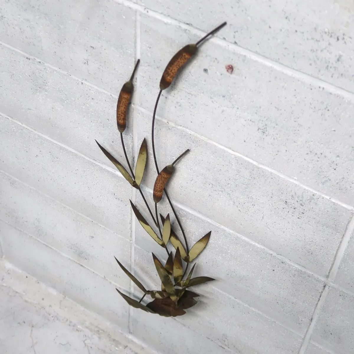 ビンテージ メタル×コッパー ウォールデコ