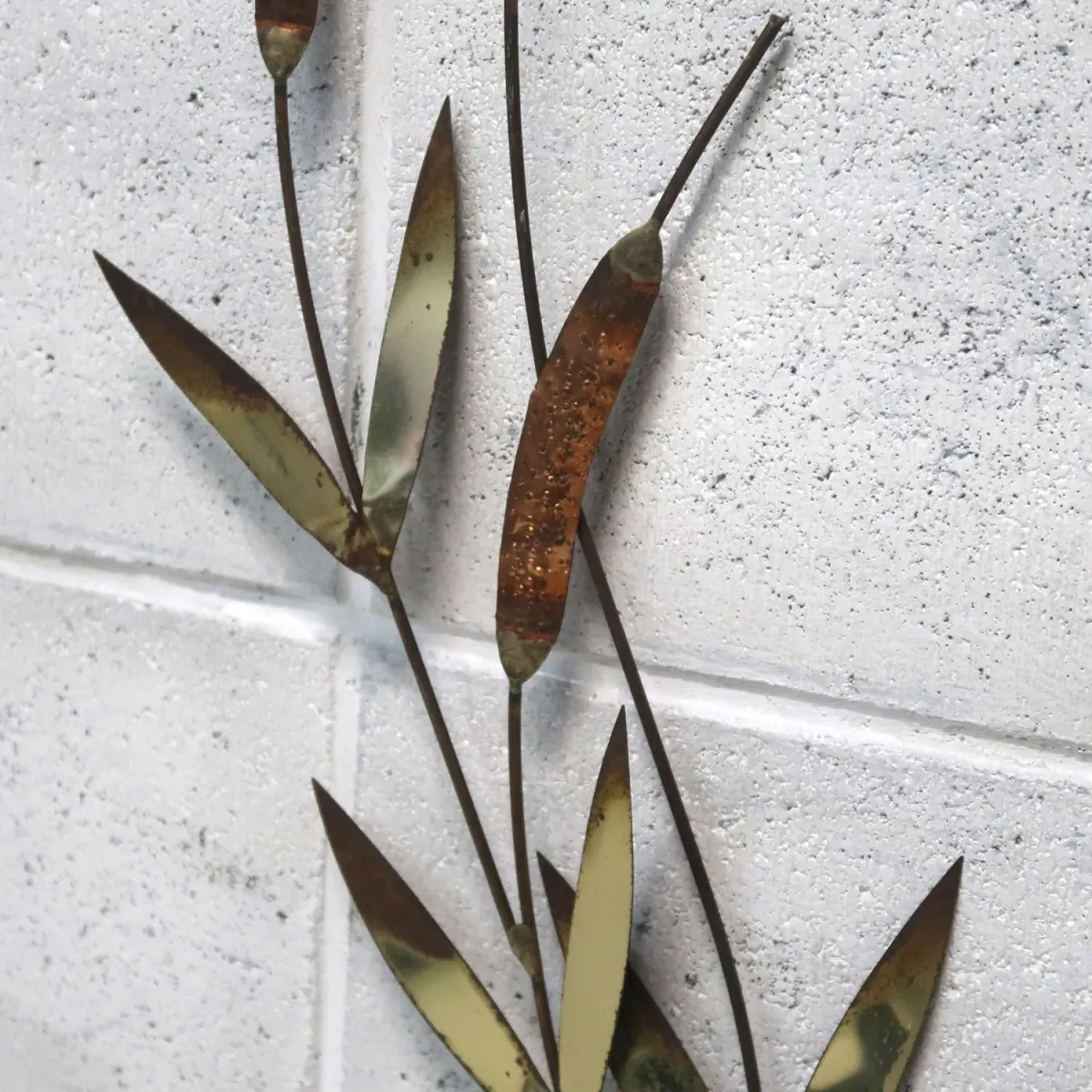 ビンテージ メタル×コッパー ウォールデコ