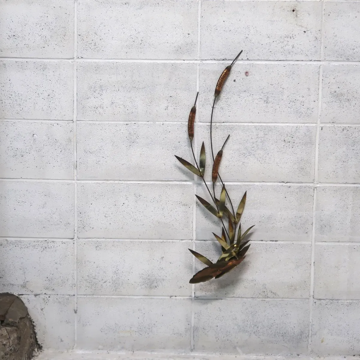 ビンテージ メタル×コッパー ウォールデコ