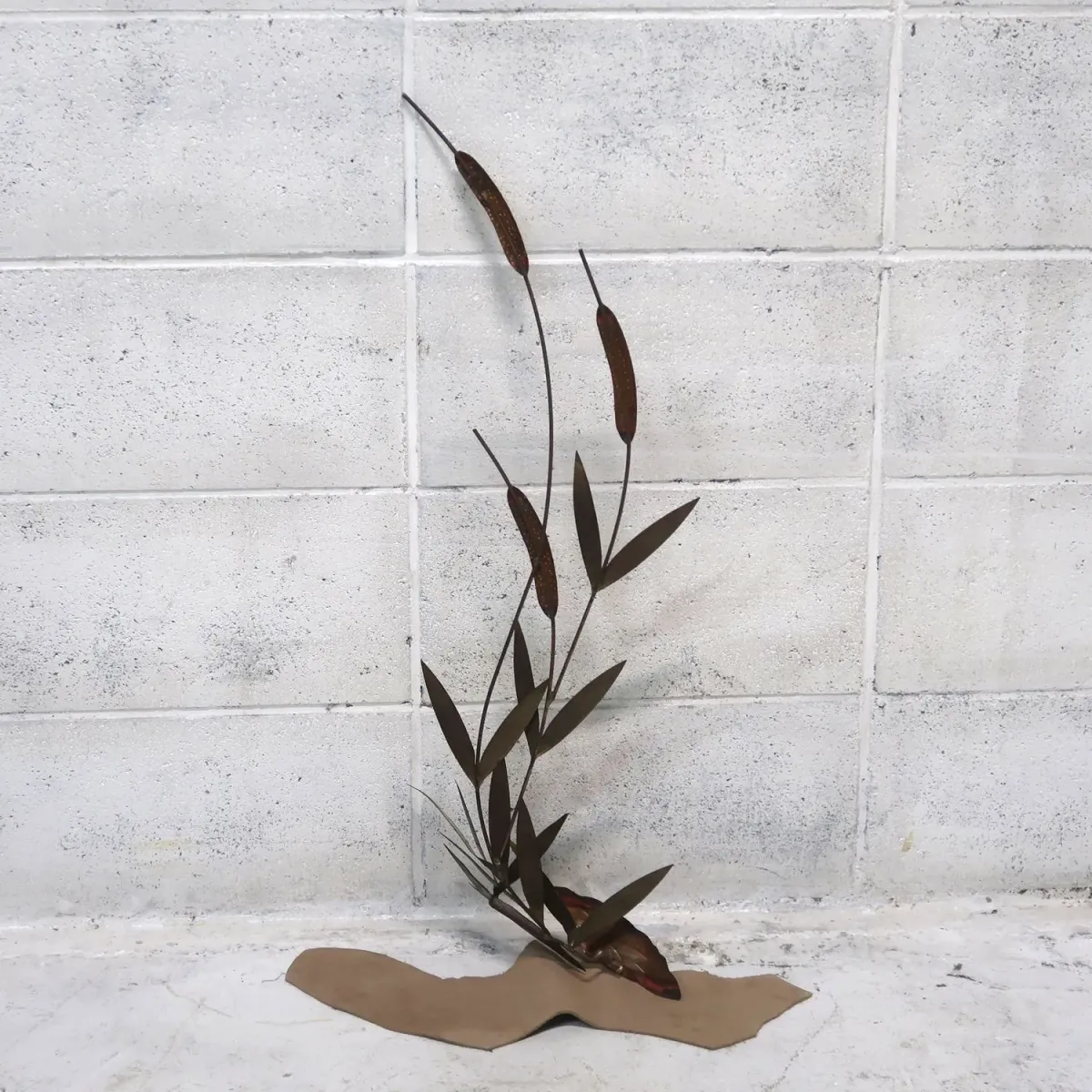 ビンテージ メタル×コッパー ウォールデコ