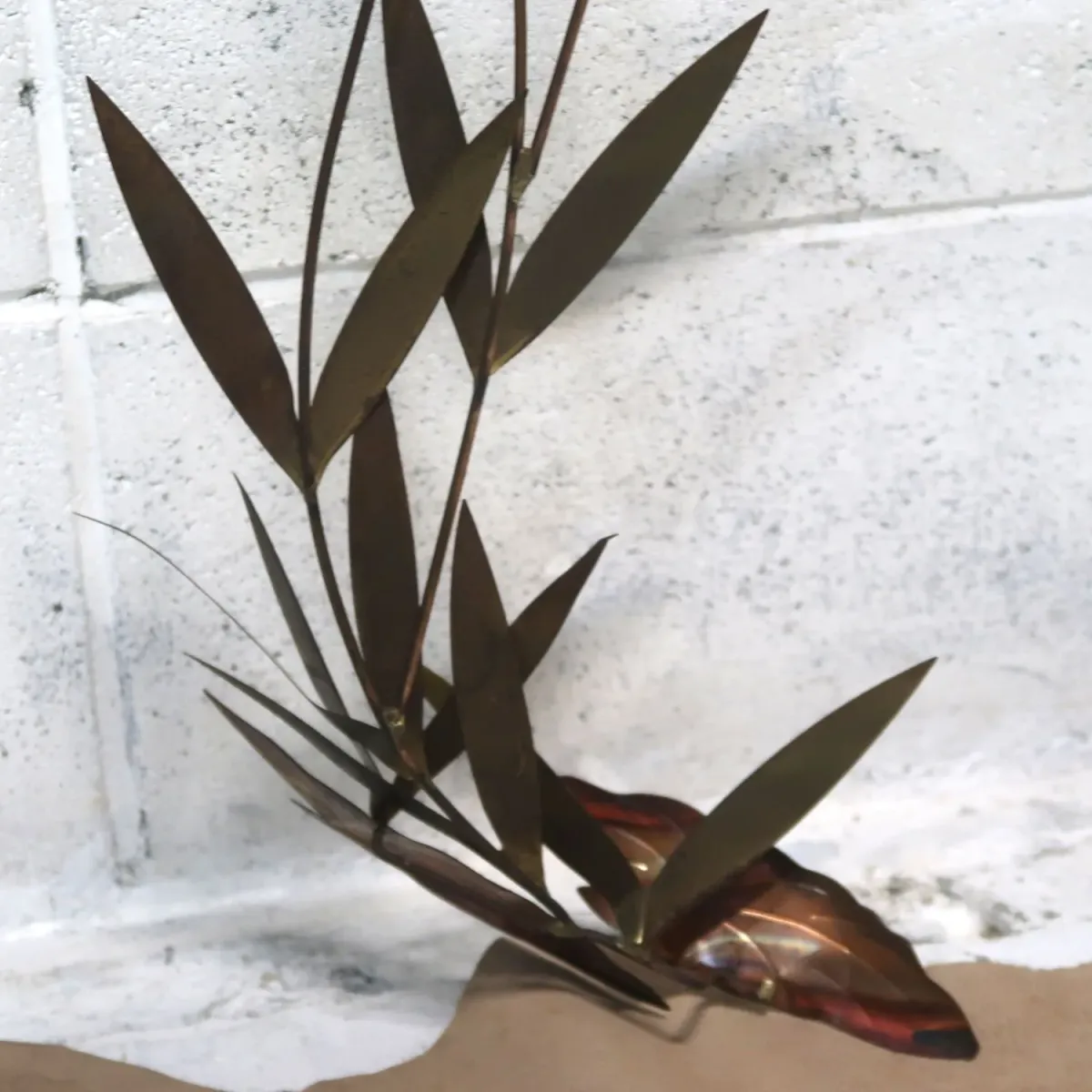 ビンテージ メタル×コッパー ウォールデコ