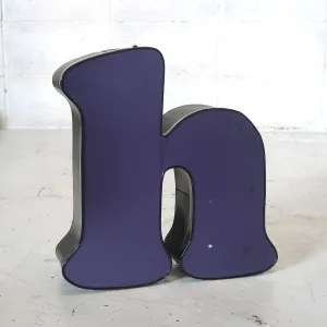 ビンテージ レターサイン h