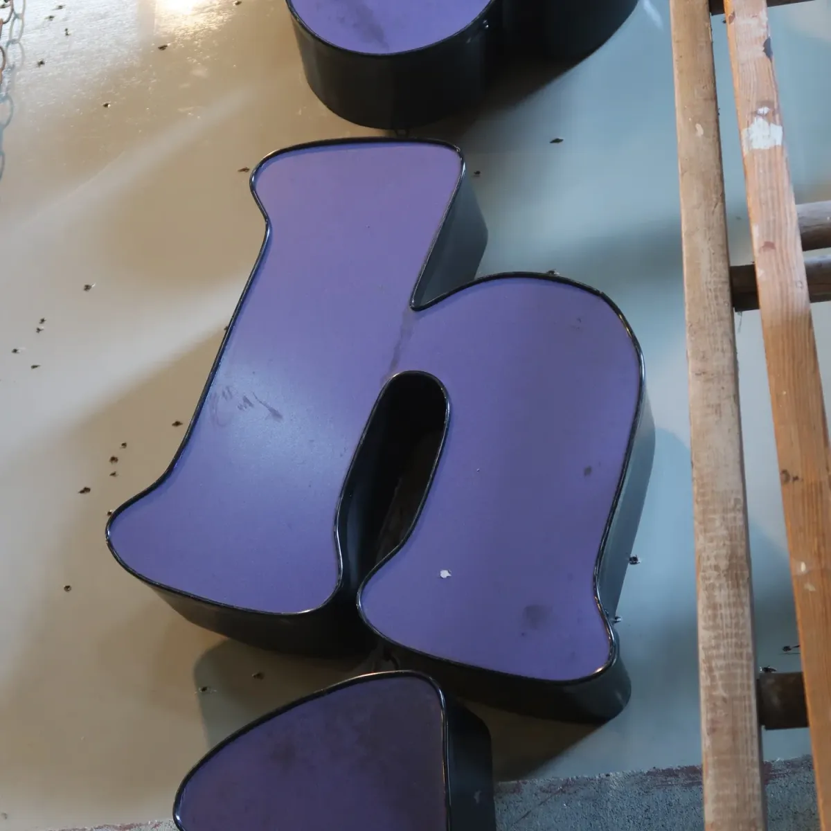 ビンテージ レターサイン h