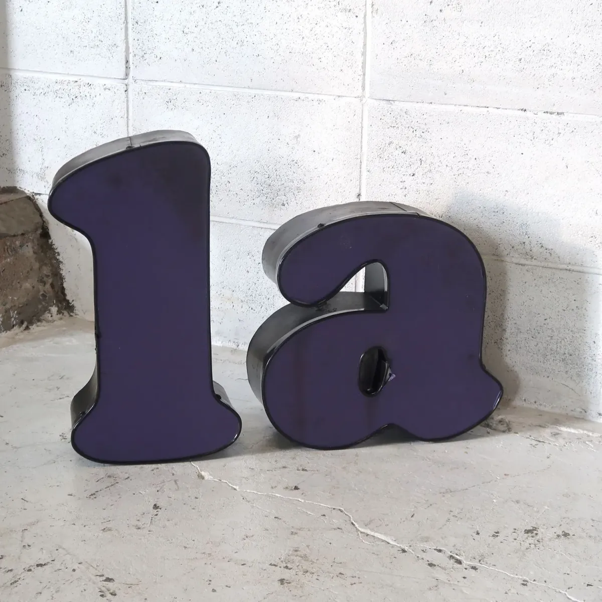 ビンテージ レターサイン a