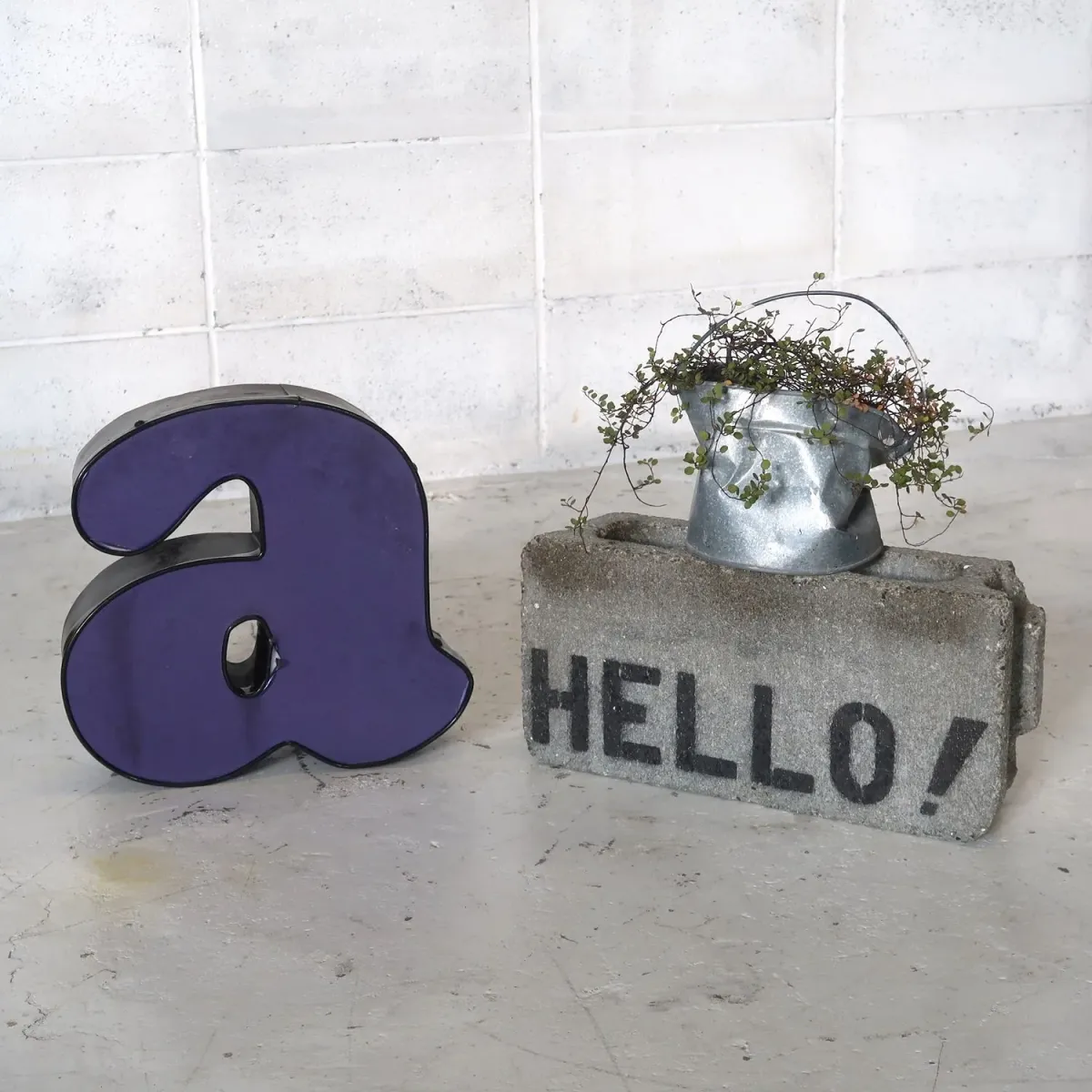 ビンテージ レターサイン a