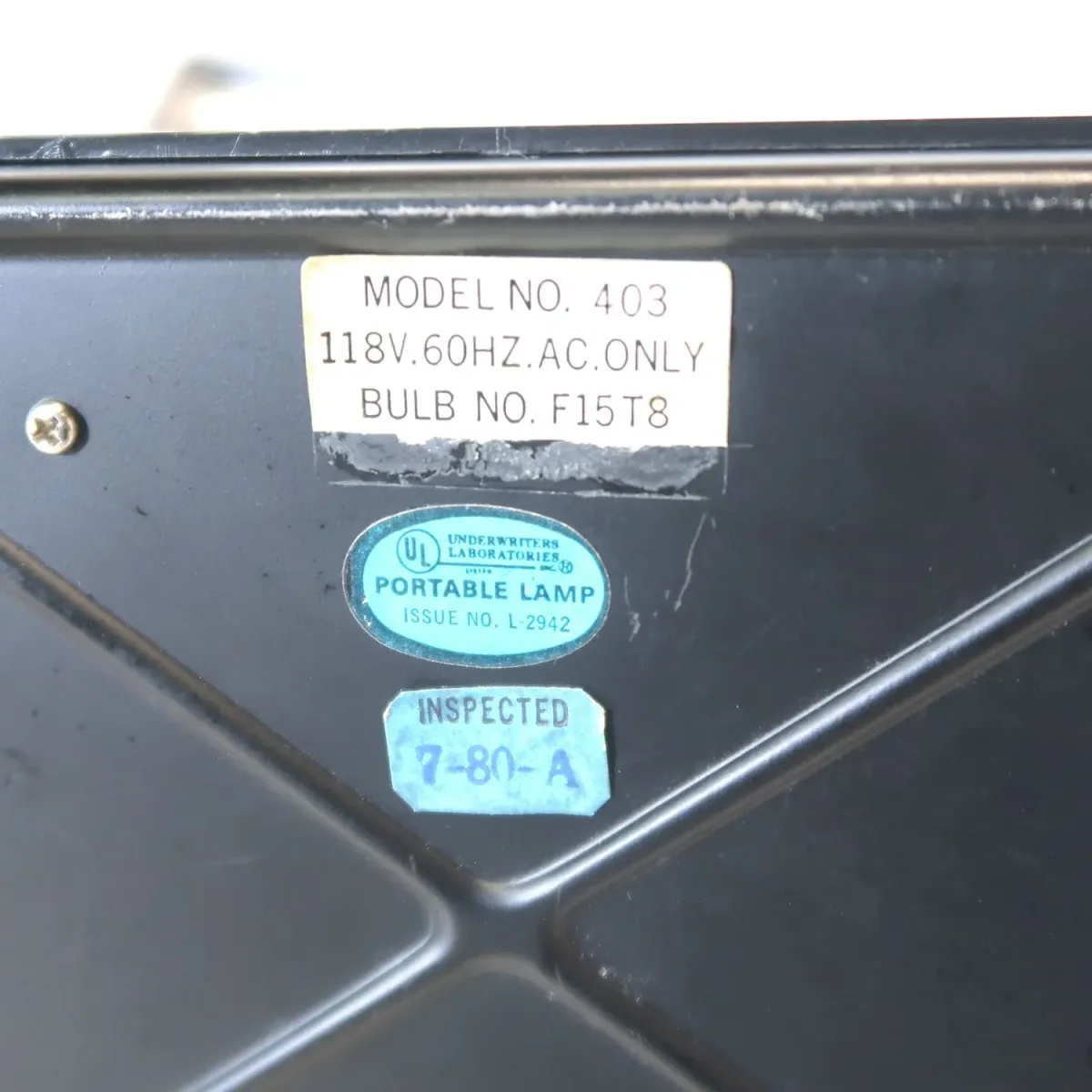 ビンテージ デスクランプ