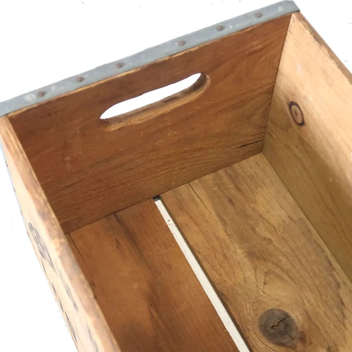 7up ビンテージ ウッドボックス