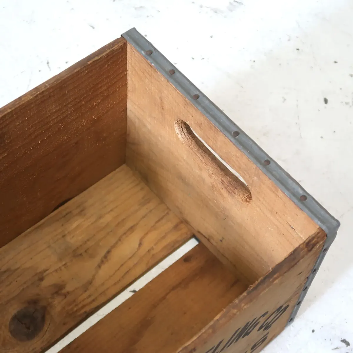 7up ビンテージ ウッドボックス